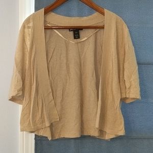 Lane Bryant Cropped Shrug Size 18/20